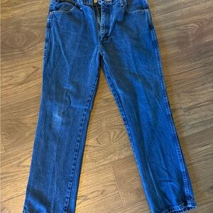 Only Men's Straight Blue Jeans